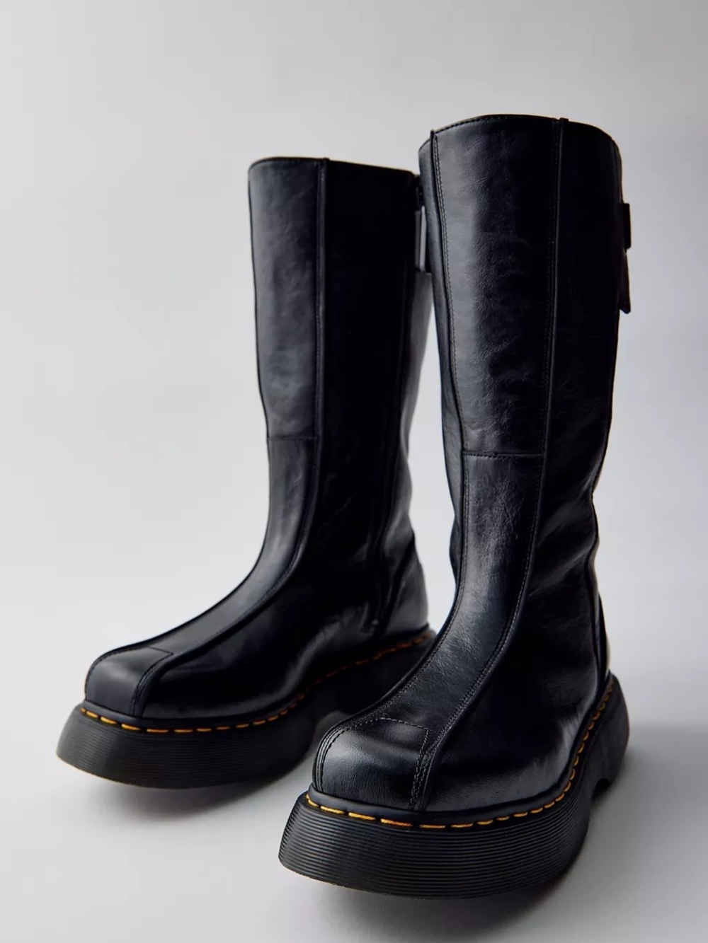 Buzz Hi Gloss Leather Boots